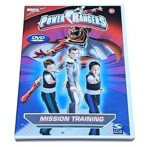 Power Rangers Mission Training DVD 2006 Kids Interactive Spin Master EUC
